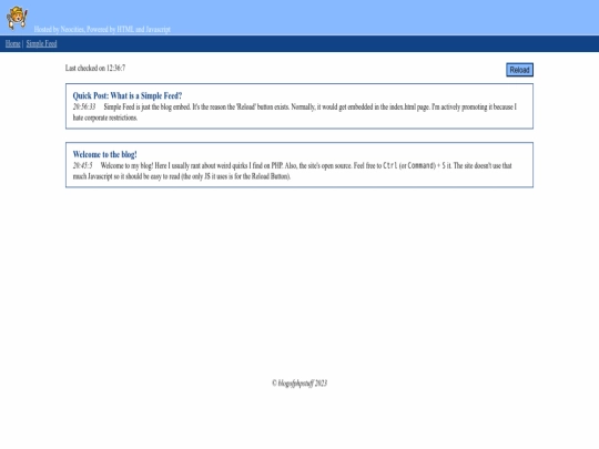 index screenshot