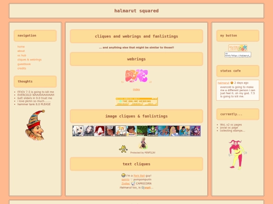 cliques screenshot