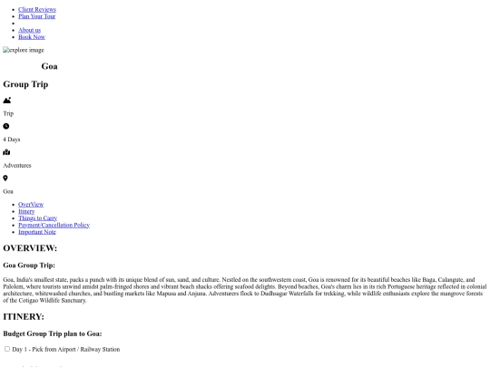 public/Goagroup screenshot