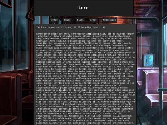lore screenshot