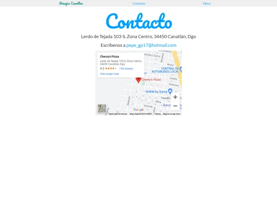 contacto screenshot