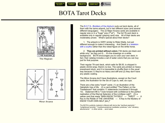 BOTA screenshot