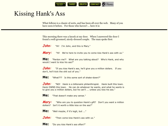 kissinghanksass screenshot