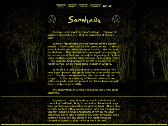 samhain screenshot
