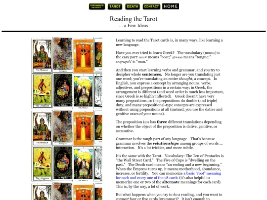 tarot-2 screenshot
