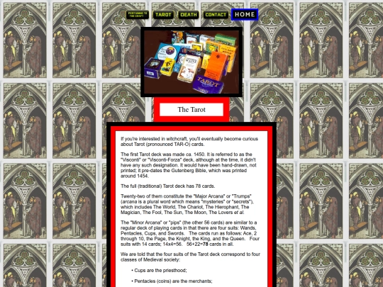 tarot screenshot