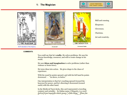 tarotcard/00-ma-01 screenshot