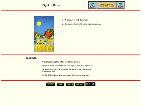 tarotcard/cups-08 screenshot