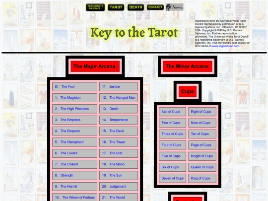 tarotcard/tarot-key-001 screenshot