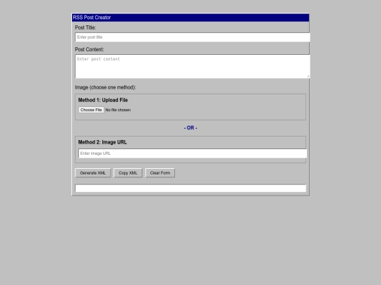 microblog/post creator/post-creator screenshot