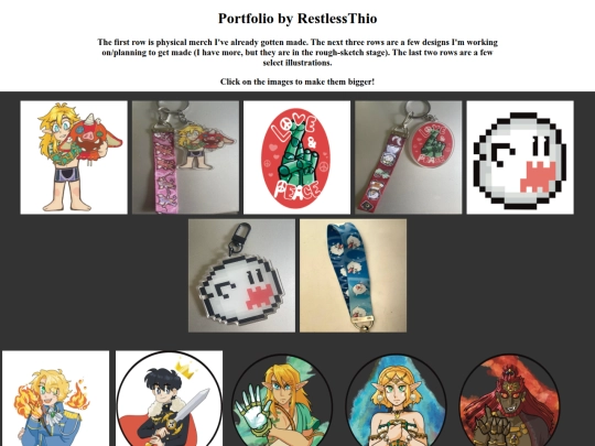 artportfolio screenshot