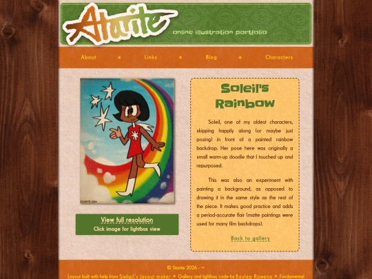 art/soleilrainbow screenshot