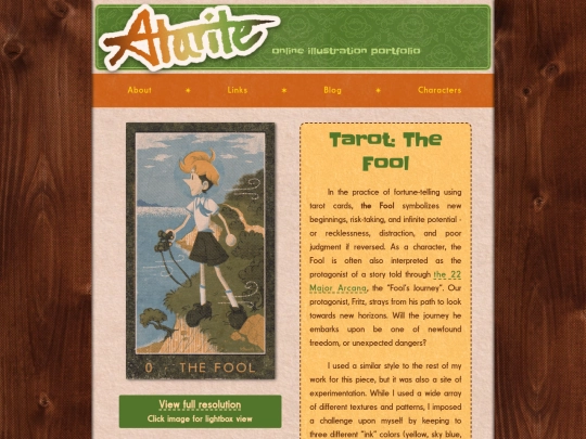 art/thefool screenshot