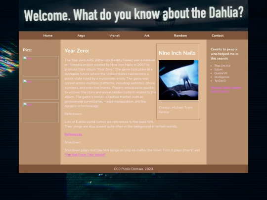 HiddenDahlia/NineInchNails screenshot