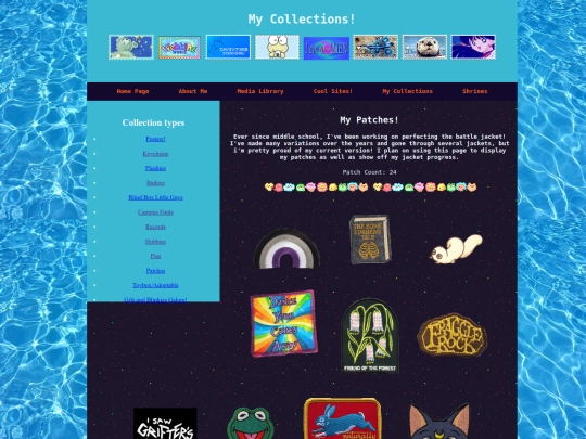 collectionspatches screenshot