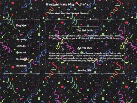 blog screenshot