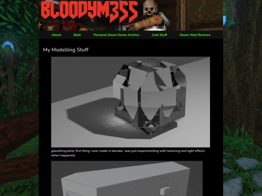 modelling screenshot
