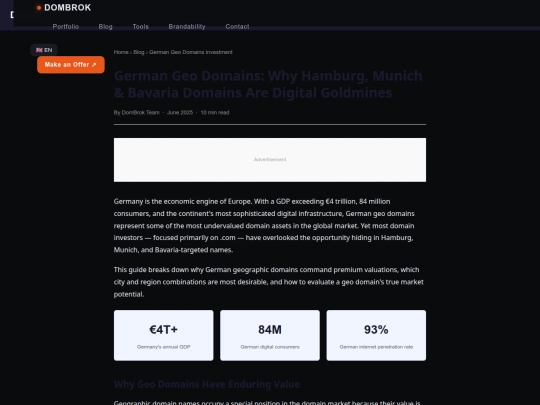 blog/german-geo-domains-investment screenshot