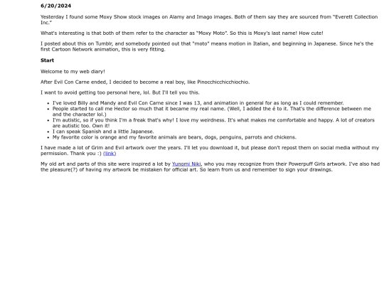 webdiary/june2024 screenshot