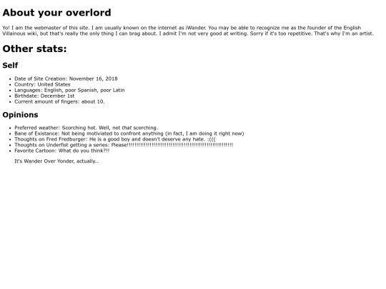 webmaster screenshot