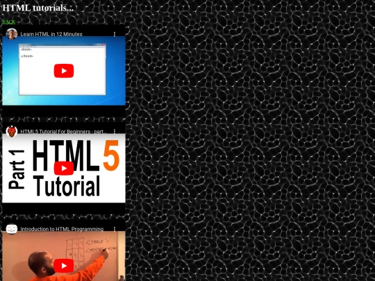 html_tut screenshot