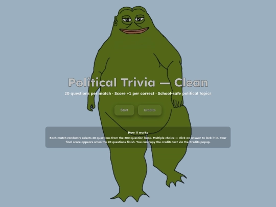 trivia screenshot