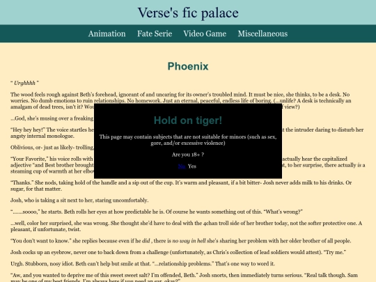 fics/20240812-until-dawn-wants-and-wishes-1 screenshot