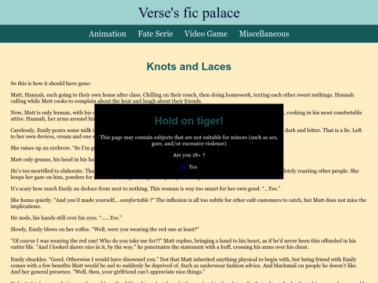 fics/20240817-until-dawn-knots-and-laces screenshot