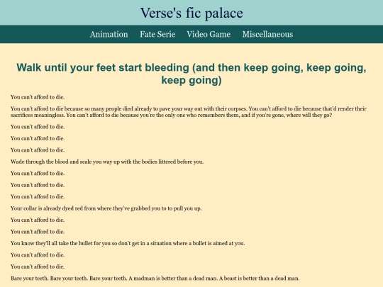 fics/20250120-FGO-Walk-Until-Your-Feet-Start-Bleeding screenshot