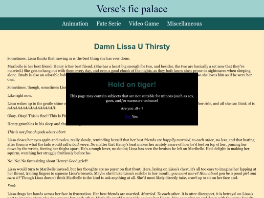 fics/20250317-FE-Damn-Lissa screenshot