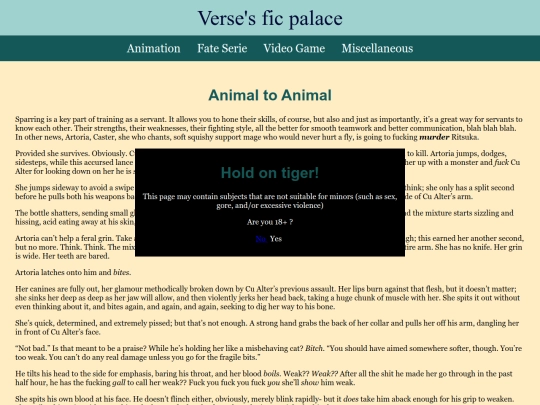 fics/20250324-FATE-animal-to-animal screenshot
