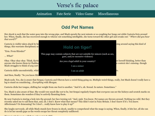 fics/20250402-FATE-odd-pet-names screenshot