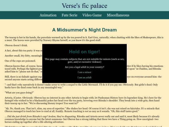 fics/20250419-FATE-a-midsummers-night-dream screenshot