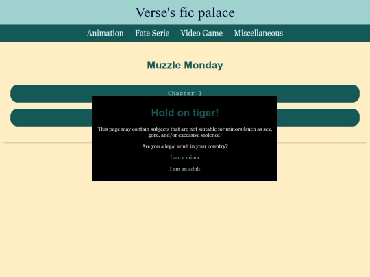 fics/20250421-FATE-muzzle-monday screenshot