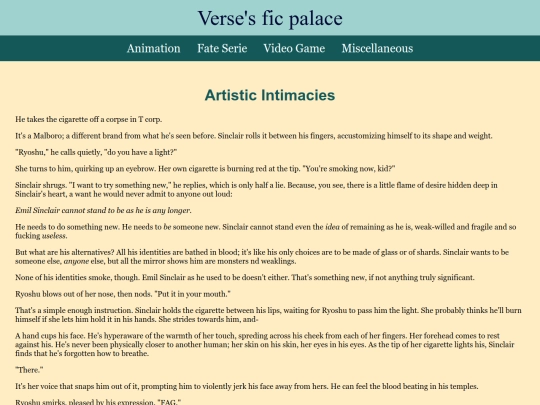 fics/20250425-PROJMOON-artistic-intimacies screenshot