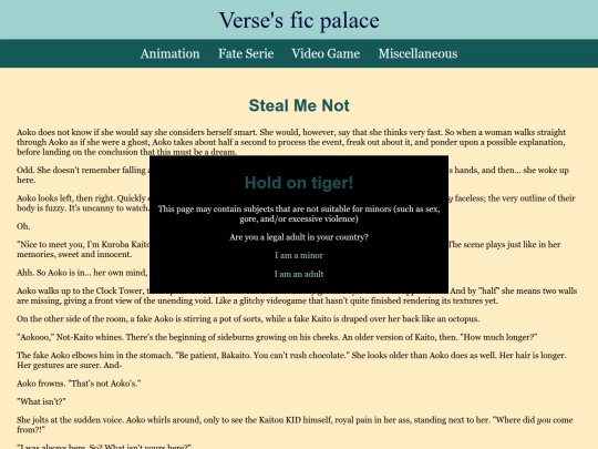 fics/20260110-DCMK-steal-me-not screenshot