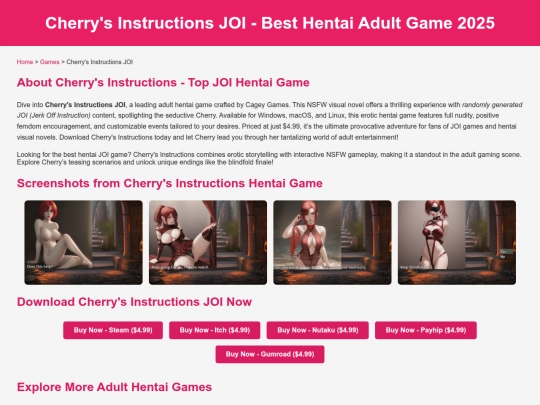 CherrysJOI/CherrysJOIGame screenshot