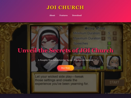 JOIChurch/CageyGameJOIChurch screenshot