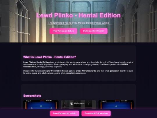 LewdPlinko/hentaiplinko screenshot