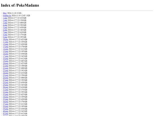 PokeMadams/pokemadams screenshot