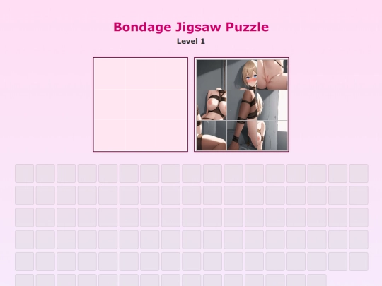 WebGames/BondageJigsawPuzzle/BondageJigsawPuzzle screenshot