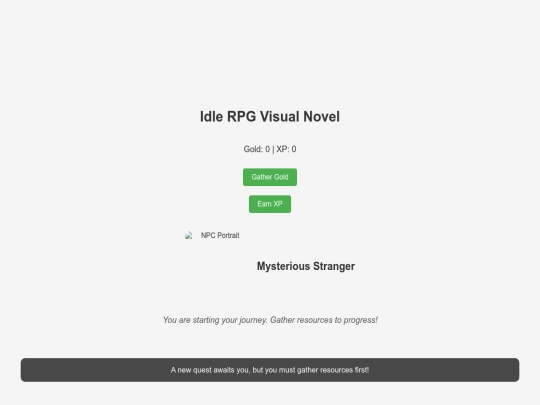 WebGames/IdleRPG/IdelRPG screenshot