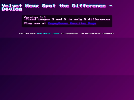 WebGames/VelvetHexx/VelvetHexxDevlog screenshot