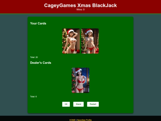 WebGames/xmasblackjack/xmasblackjack screenshot