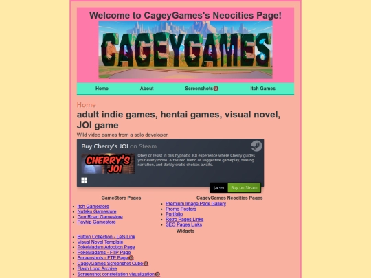 index screenshot