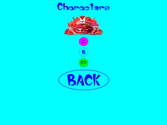 charspage/Evilfood screenshot