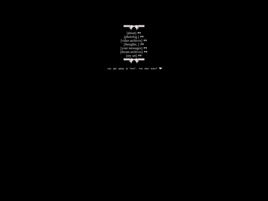 information screenshot