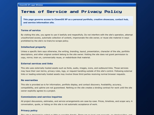 legal screenshot
