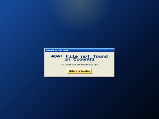 not_found screenshot