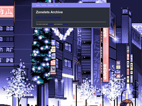 archive screenshot